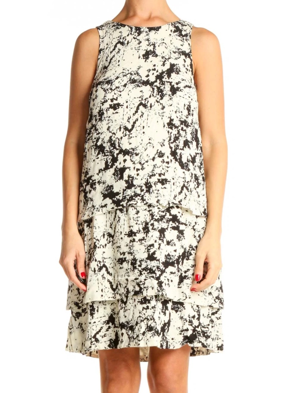 NWOT Banana Republic Sleeveless Tiered Dress
